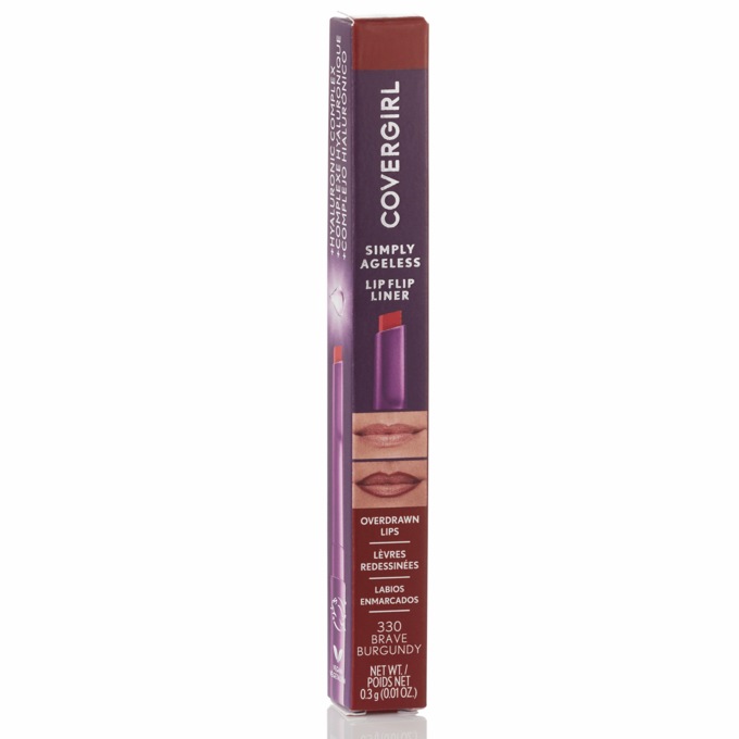 Covergirl Simply Ageless Lip Flip Liner, Brave Burgundy, large